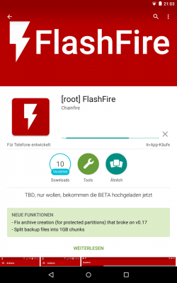 Die App ist im Play Store nur dann zu finden, wenn du dich zuvor in der Betatester-Community angemeldet hast.