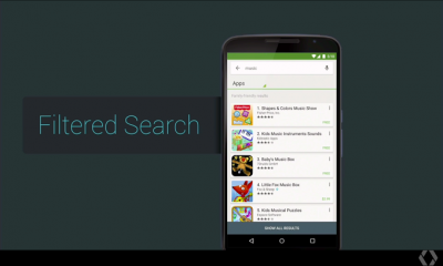 Google verbessert die Suche im Play Store.