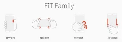 ZTE nutzt beim Nubia Z9 das rahmenlose Display für bestimmte Gesten.