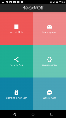 Die App ist nun aktiv.
