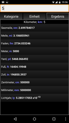 Mit dem Einheitenkonverter rechnest du Länge, Gewicht und andere Maße blitzschnell um.
