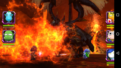 Feuer, Blitz, Donner und Lava zucken über deinen Bildschirm.