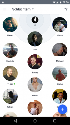 Mittels Radar zeigt dir Badoo Leute aus deiner Umgebung an. 