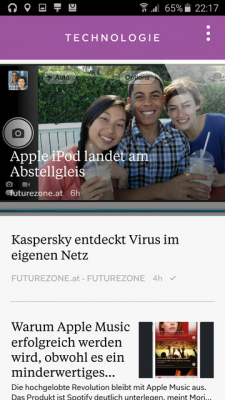 Optisch ist die Flipboard-App ein Leckerbissen, die Inhalte sind aber der übliche Fastfood.