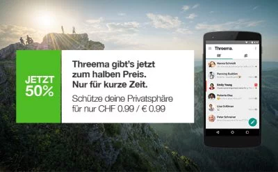 Der sichere Messenger senkt für kurze Zeit seinen Preis auf 99 Cent.