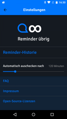 Unendliche Erinnerungen gibt es gegen den Kauf der Pro-Version für 3,99 Euro.