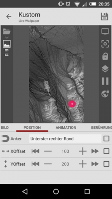 Den Floating Action Button platziert Ihr am besten schon direkt an der finalen Stelle.