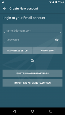 Das hinzufügen deiner E-Mail-Adresse geht einfach von Statten.