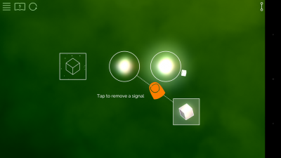 Sollte einmal ein Signal falsch sein entfernst du es über einen Fingertipp.