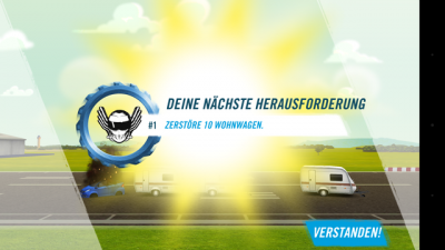 Nach erfolgreicher Durchführung der Runde wartet der nächste Auftrag auf dich.