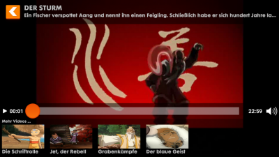 Die Serienhelden deiner Kinder finden sich ebenfalls in der App.