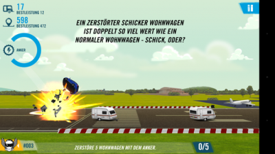 Zerstörst du schicke Wohnwagen klingelt deine Kasse.