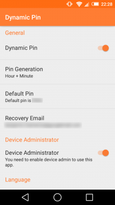 Dynamic pin Interface