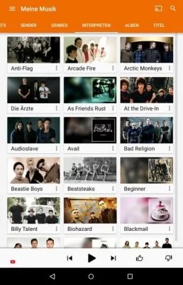 Musik (u. Fotos) werden nicht auf eure 15 GByte angerechnet, wenn ihr Googles explizite Dienste dafür nutzt