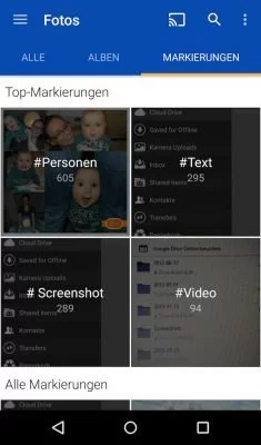 Die Fotosuche in OneDrive ist ähnlich gut wie die in Googles Fotos