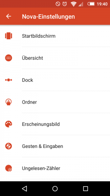 Der Nova-Launcher ist wirklich umfangreich zu personalisieren.