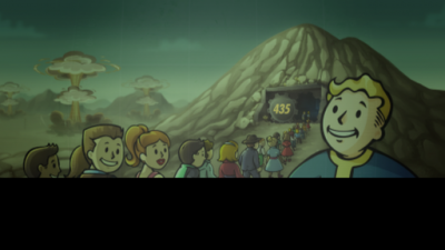 Die Leute ziehen in deinen Vault ein. 