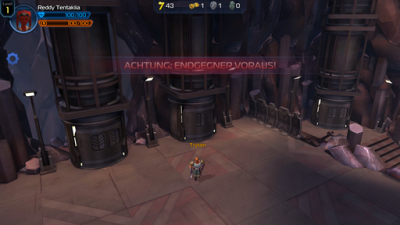 Tryken ist dein Endgegner in Level 1.