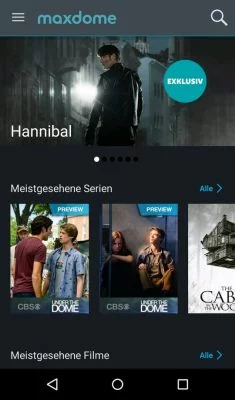Auf Maxdome gibt es viele Previews und exklusive Inhalte