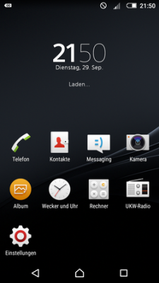 Back to the roots - Nur noch die nötigsten Apps sind aufrufbar