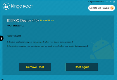 Smartphones mit MediaTek-Chipsatz lassen sich normalerweise mit Kingo-Root problemlos rooten, selbst unter Android 5.