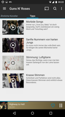 ALDI schlägt dir verschiedene Musik-Tipps vor.