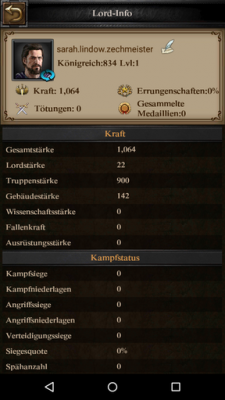 Dein Lord kann mit einer Willkommens-Mail umgeändert werden.