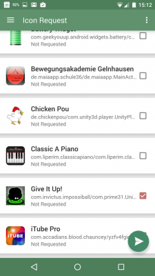 Für Apps, welche noch nicht im alten Glanz erstrahlen, sendest du eine Anfrage per E-Mail an Retrorika.