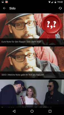 Sämtliche News und Videos des von dir gesuchten Rappers sind hinterlegt.