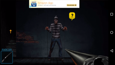 Zombies abschießen um an weitere Türen zu kommen.