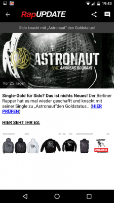 Für manche News wirst du auf andere Seiten weitergeleitet.