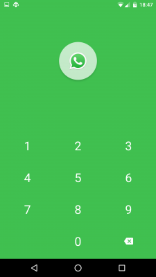 Mit der Eingabe einer PIN verbirgst du deine Apps vor anderen.