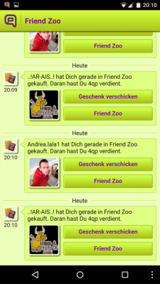 Ich glaub ich werd zum Tier ;-) 