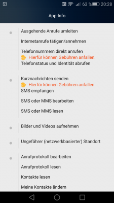 SIM Toolkit Berechtigungen 3