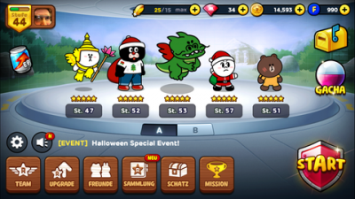 Das ist das Ranger-Team von Marcel. Schicke uns einen Screenshot von deinem Ranger-Team, um am Gewinnspiel teilzunehmen!