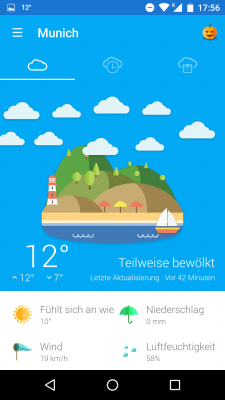 Weather 360 ist wunderschön animiert und mit viel Liebe zum Detail gestaltet.