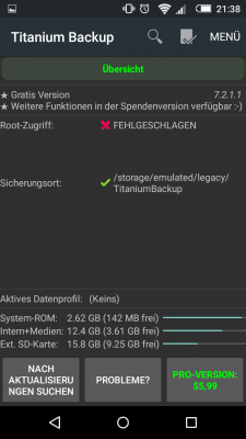 Ohne Root-Zugriff ist Titanium Backup eigentlich auch nur eine von vielen Apps zur Datensicherung. Mit den nötigen Rechten jedoch lässt sich damit wirklich (fast) alles sichern :)