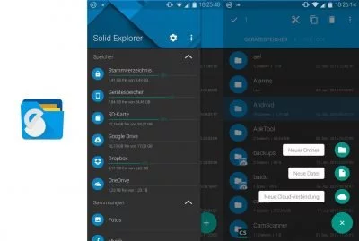 Ein Dateimanager mit Material Design: Der Solid Explorer