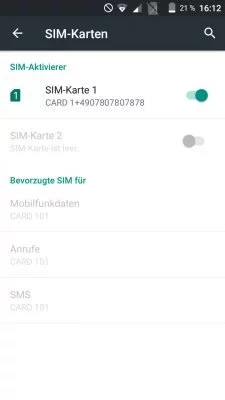 Das Energy L lässt sich auch mit zwei SIM-Karten benutzen. Ein Slot ist LTE-fähig.