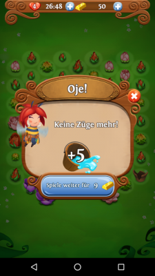 Weitere Züge kaufst du durch Goldbarren hinzu.