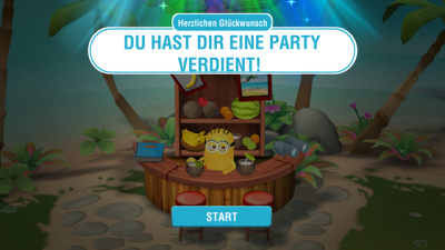 Die Minions sind glücklich. Let the Party started.