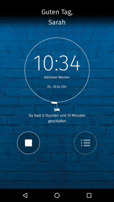 Dein persönlicher Wecker hilft dir mit deinem Lieblingssong aus dem Bett.