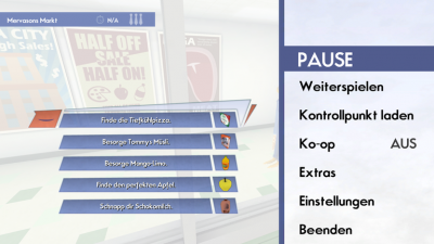 Deine Einkaufsliste im Supermarkt.