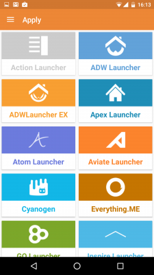 Diverse gängige Launcher arbeiten mit Dives zusammen.