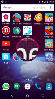  Jeder Pixel auf deinem Smartphone ist mit Farbton und Koordinaten gekennzeichnet.