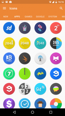 Die schon vorhandenen Icons werden wöchentlich aktualisiert.