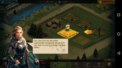 Die ersten Lebensmittel wurden hergestellt, sammle sie ein.
