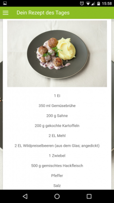 Indem du nach unten scrollst findest du das Rezept sowie die Zubereitung.
