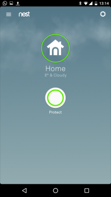 Nest Protect ist in deinem Account eingerichtet.