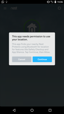 Nest hat umgehend auf die Meldung meines gefundenen Bugs reagiert und ein Update der Nest-App veröffentlicht.